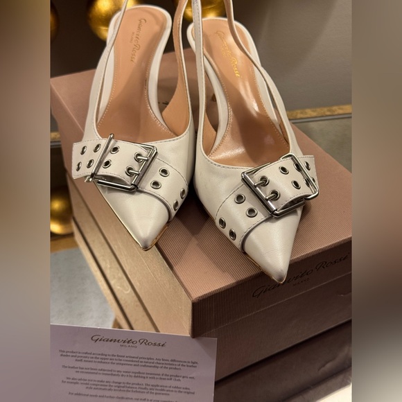 Gianvito Ross Milano Leith Slingback Pumps - Picture 9 of 9